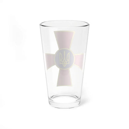 Armed Forces of Ukraine (Ukraine) Pint Glass 16oz-Go Mug Yourself