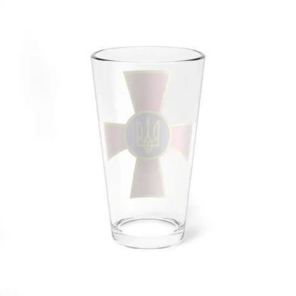 Armed Forces of Ukraine (Ukraine) Pint Glass 16oz - Go Mug Yourself