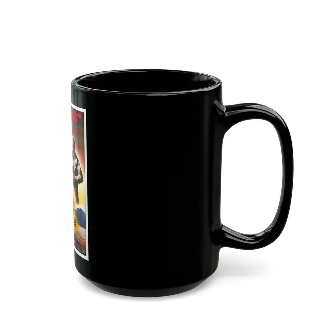 ARMED RESPONSE 1986 Movie Poster - Black Coffee Mug - Go Mug Yourself