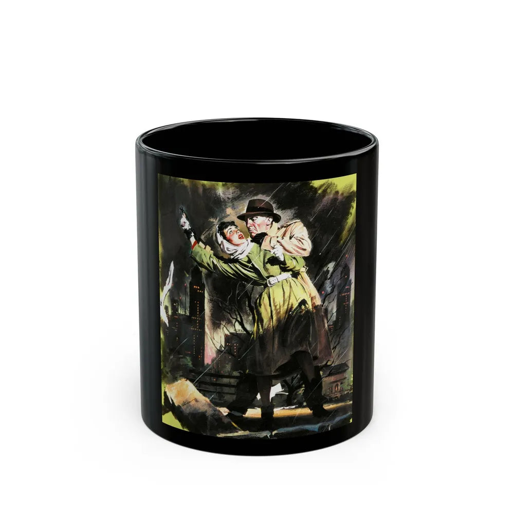 Armed with a Hammer, 1950 - Black Coffee Mug-11oz-Go Mug Yourself