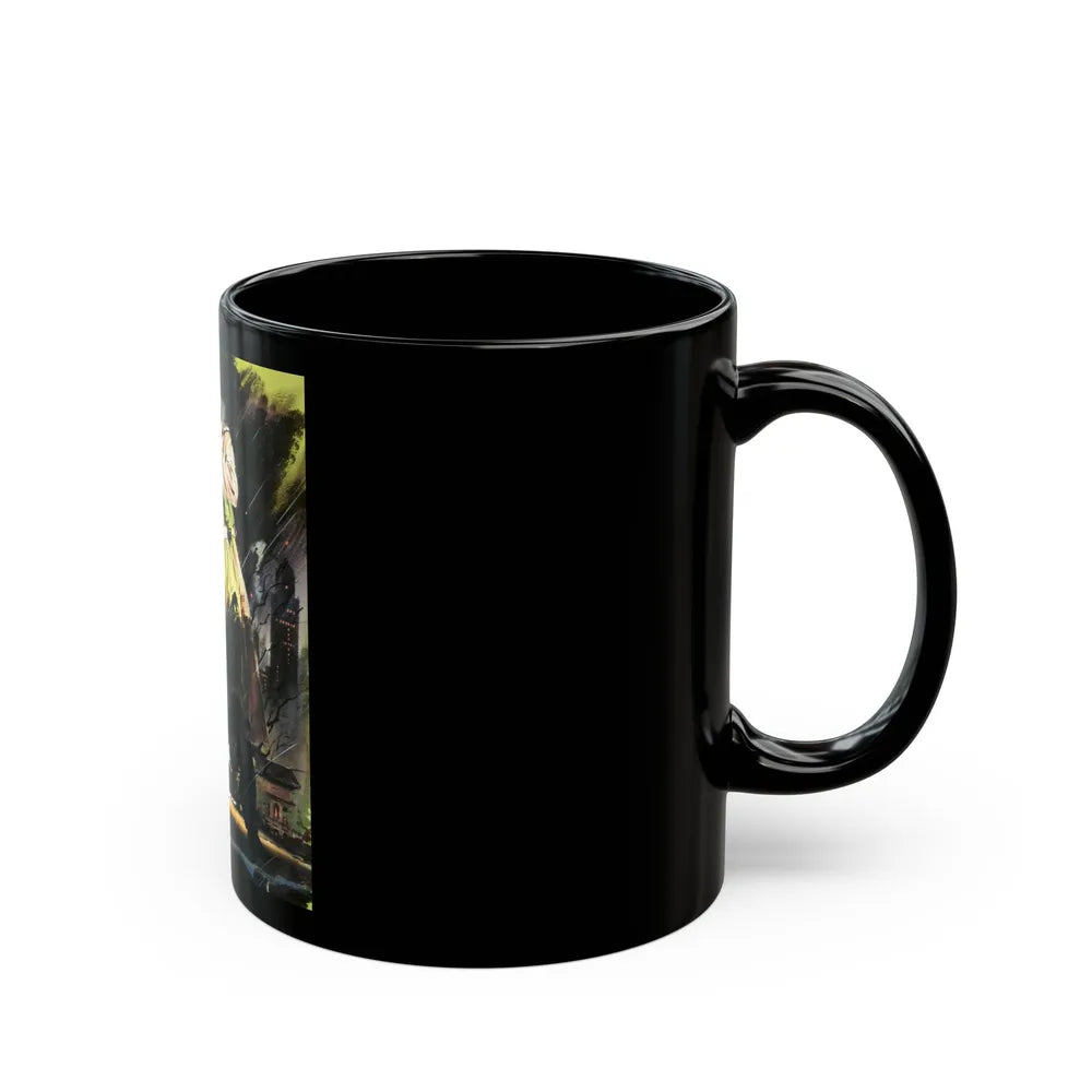 Armed with a Hammer, 1950 - Black Coffee Mug-Go Mug Yourself