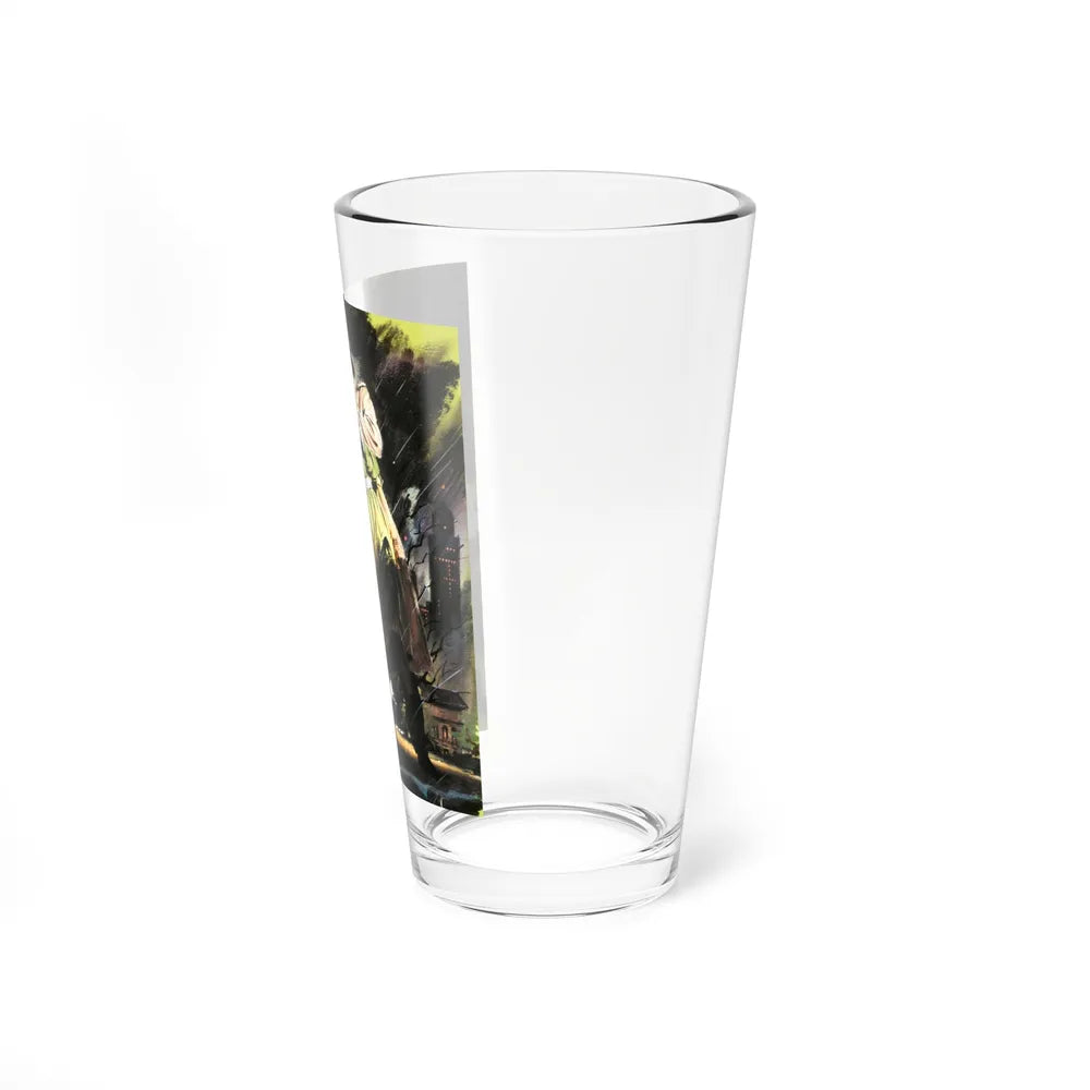 Armed with a Hammer, 1950 (Magazine Illustration) Pint Glass 16oz-Go Mug Yourself