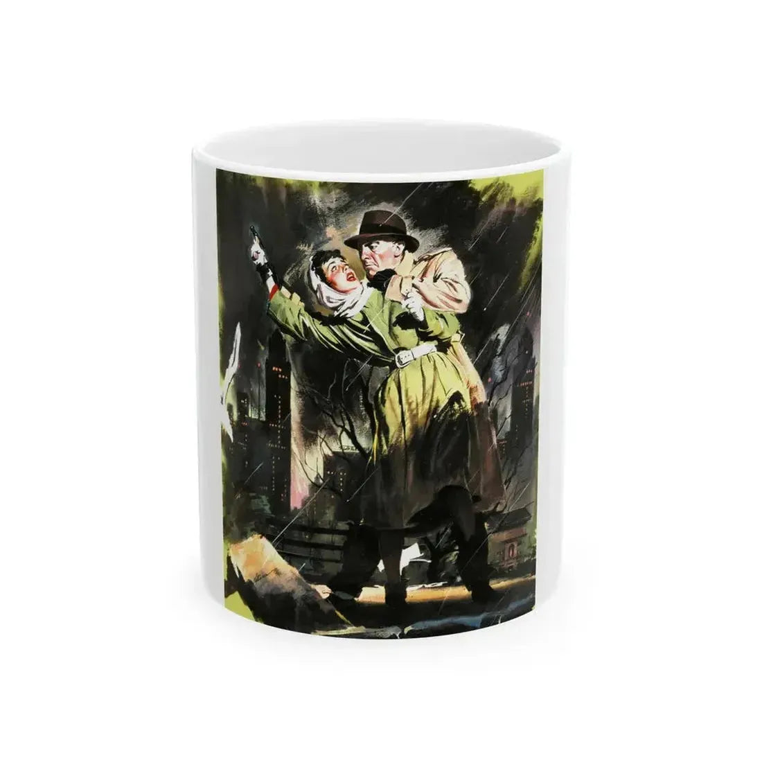 Armed with a Hammer, 1950 - White Coffee Mug 11oz - Go Mug Yourself