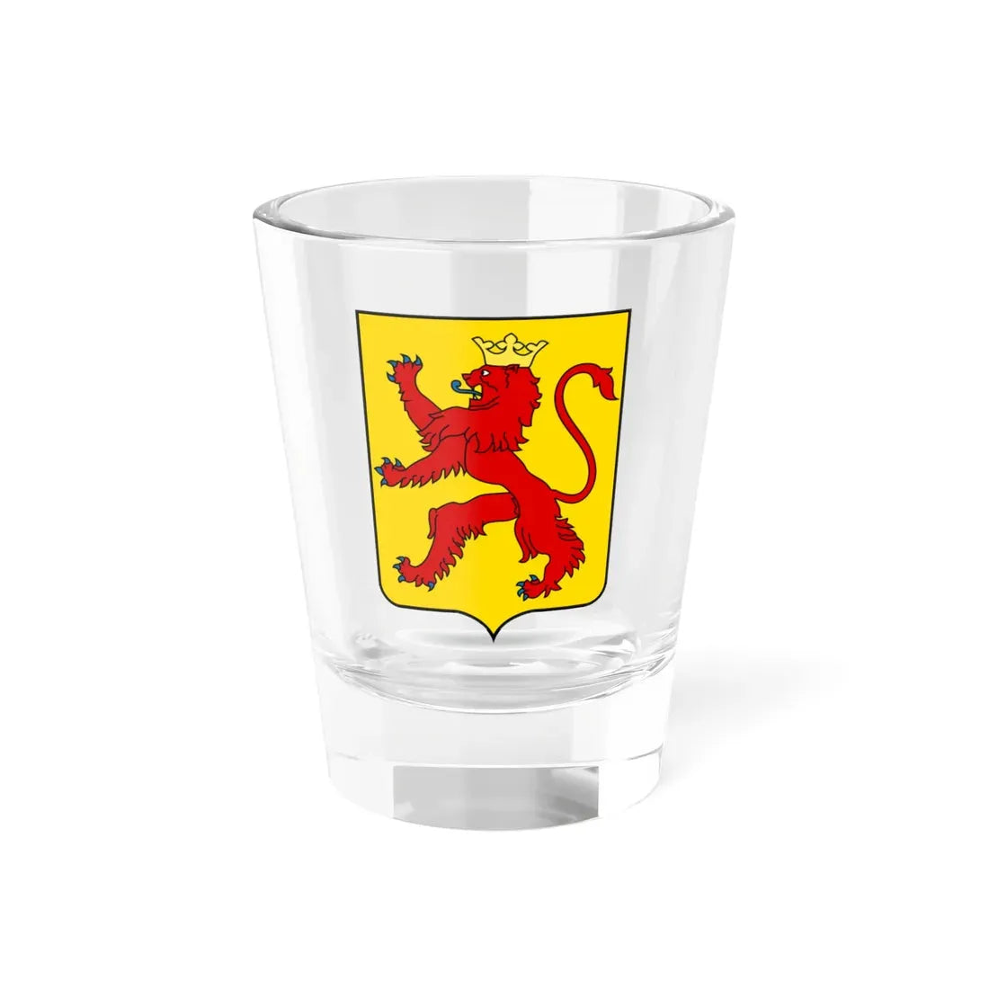 Герб Армении на Большом гербе Российской империи (Armenia) (Coat of Arms) Shot Glass 1.5oz 1.5oz - Go Mug Yourself