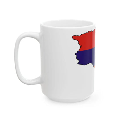 Armenia-geo-stub icon (Armenia) White Coffee Mug - Go Mug Yourself