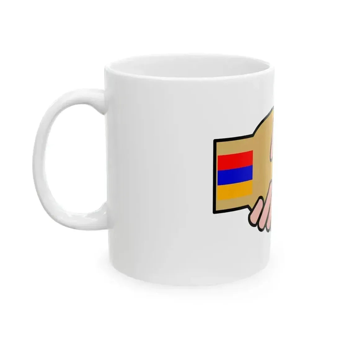 Armenia Georgia (Armenia) White Coffee Mug - Go Mug Yourself
