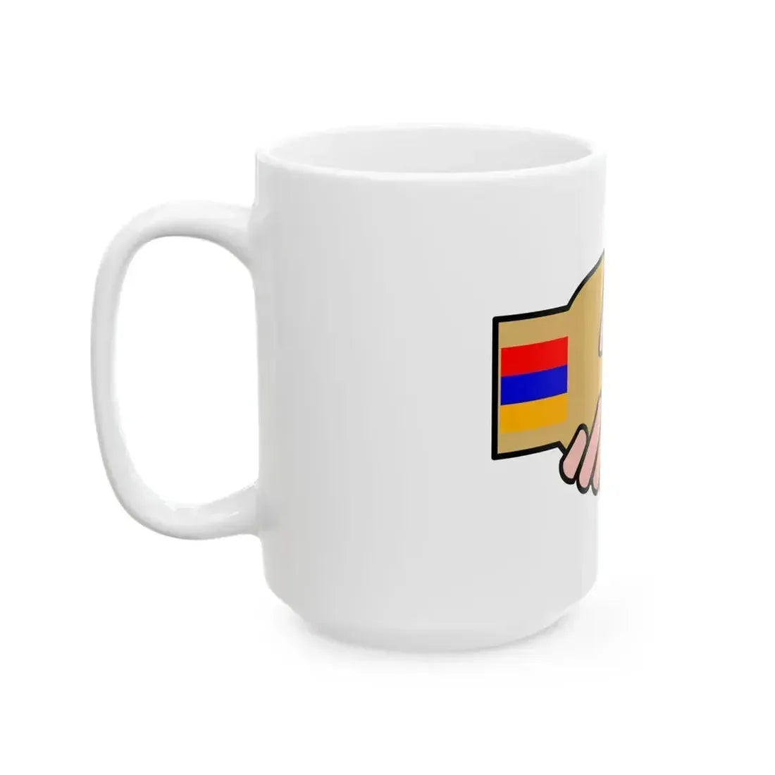 Armenia Georgia (Armenia) White Coffee Mug - Go Mug Yourself