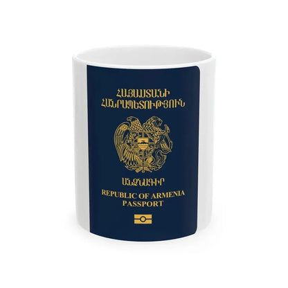 Armenia Passport - White Coffee Mug 11oz - Go Mug Yourself