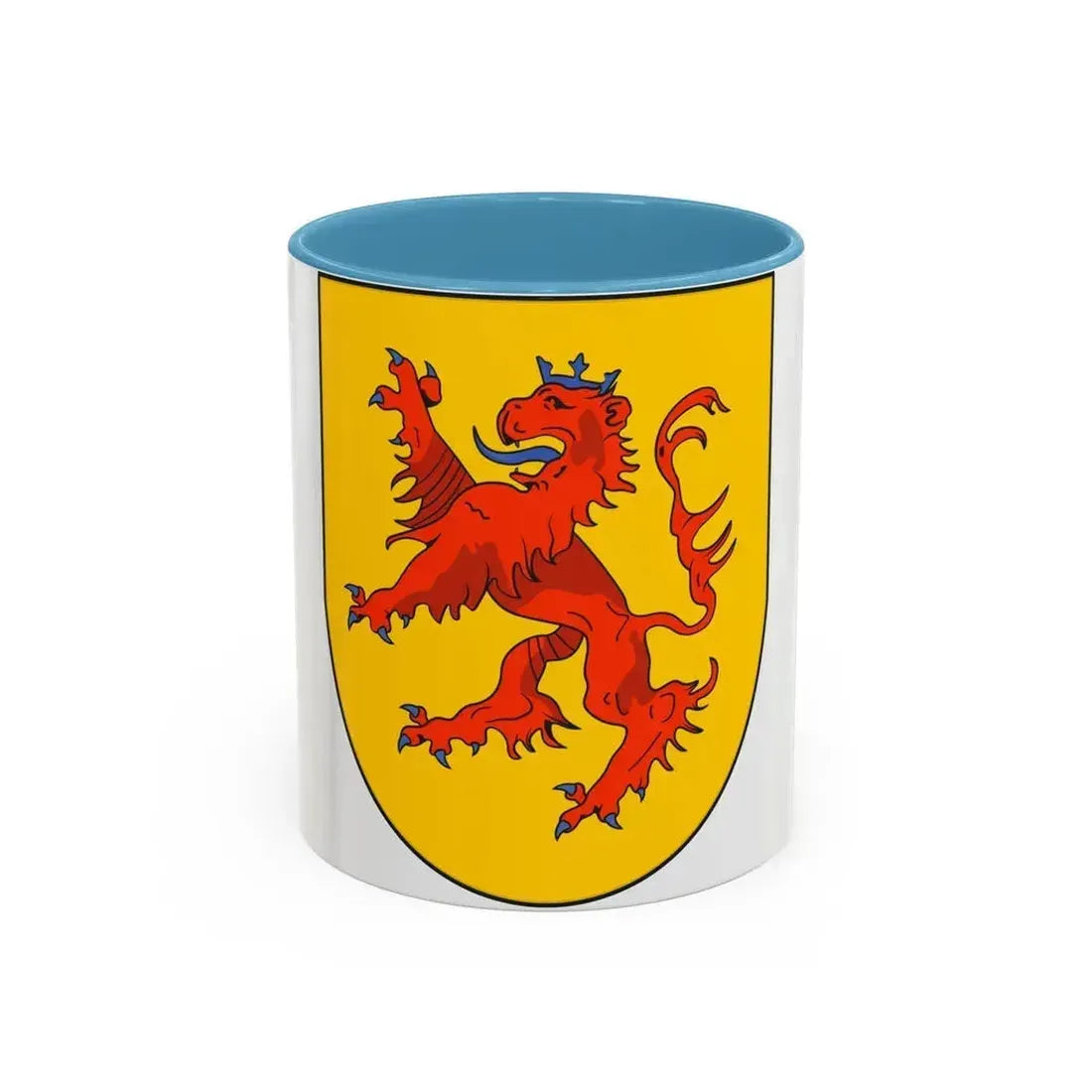 Armenian Kingdom of Cilicia - Accent Coffee Mug 11oz Light Blue - Go Mug Yourself