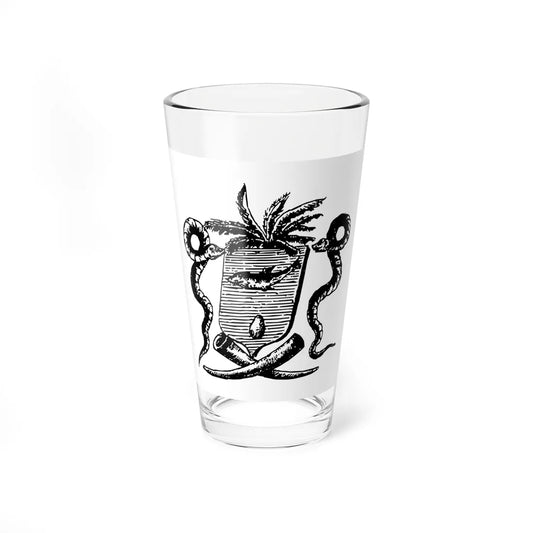 Armes de Behanzin (Benin) (Coat of Arms) Pint Glass 16oz 16oz - Go Mug Yourself