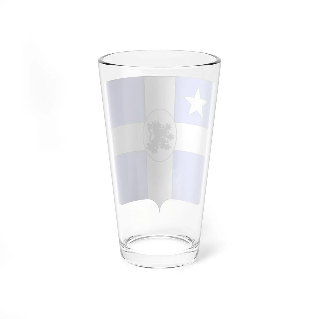 Armes de la famille Breuls de Tiecken (Belgium) (Coat of Arms) Pint Glass 16oz - Go Mug Yourself