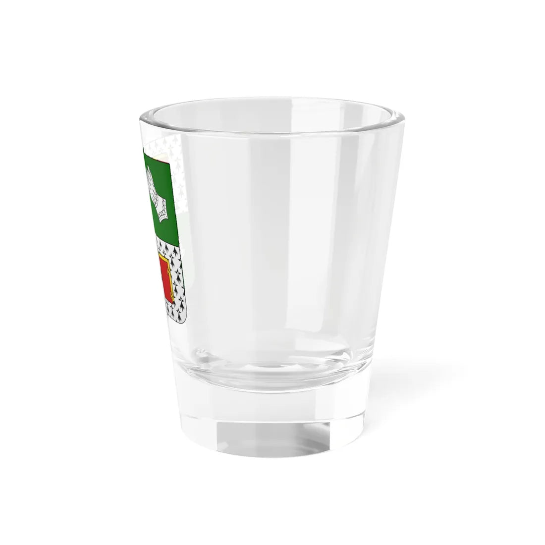 Armes de la famille Coart (Belgium) (Coat of Arms) Shot Glass 1.5oz - Go Mug Yourself