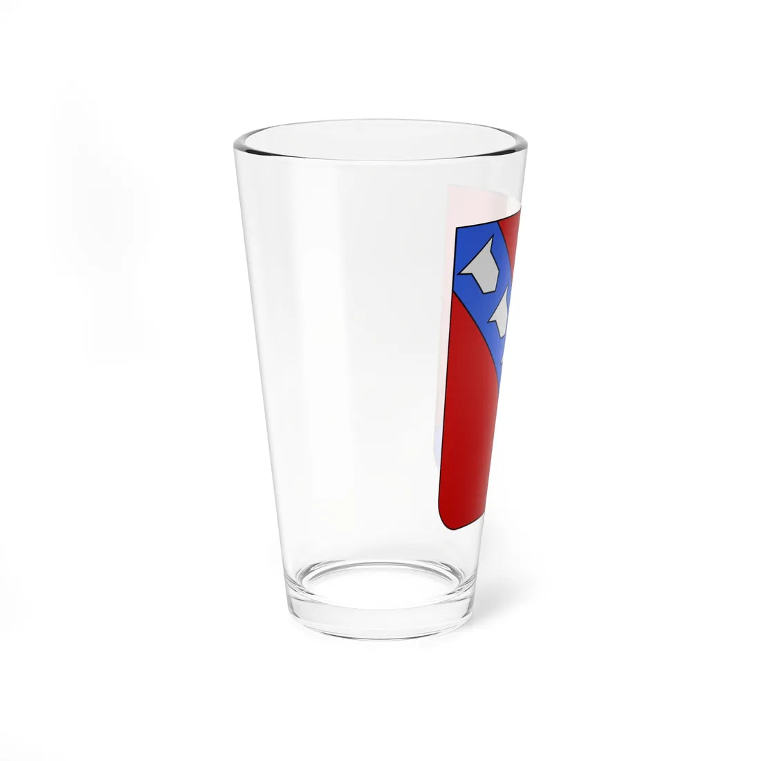 Armes de la famille de la Barre dErquelinnes (Belgium) (Coat of Arms) Pint Glass 16oz - Go Mug Yourself