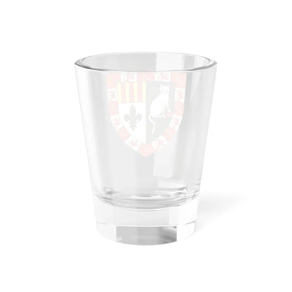 Armes de la famille de Muyser Lantwyck (Belgium) (Coat of Arms) Shot Glass 1.5oz - Go Mug Yourself