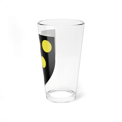 Armes de la famille de Vicq de Cumptich (Belgium) (Coat of Arms) Pint Glass 16oz - Go Mug Yourself