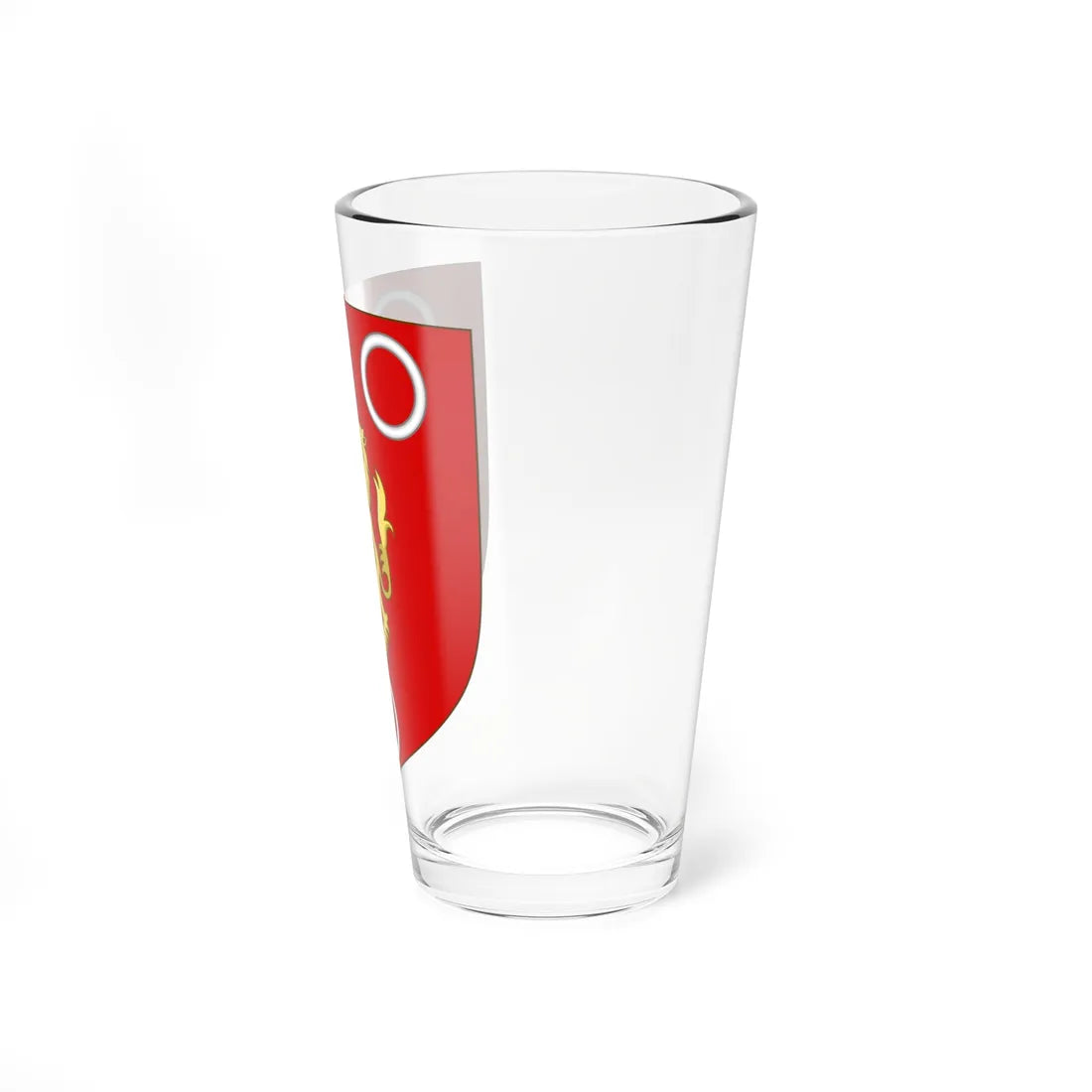 Armes de la famille Jouan de Kervenoaël (France) (Coat of Arms) Pint Glass 16oz - Go Mug Yourself