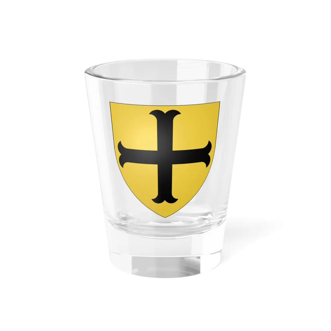 Armes de la famille le Maistre dAnstaing (Belgium) (Coat of Arms) Shot Glass 1.5oz 1.5oz - Go Mug Yourself