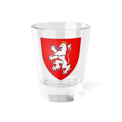 Armes de la famille van Marcke de Lummen (Belgium) (Coat of Arms) Shot Glass 1.5oz 1.5oz - Go Mug Yourself
