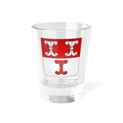 Armes de la famille van Zuylen (Belgium) (Coat of Arms) Shot Glass 1.5oz 1.5oz - Go Mug Yourself