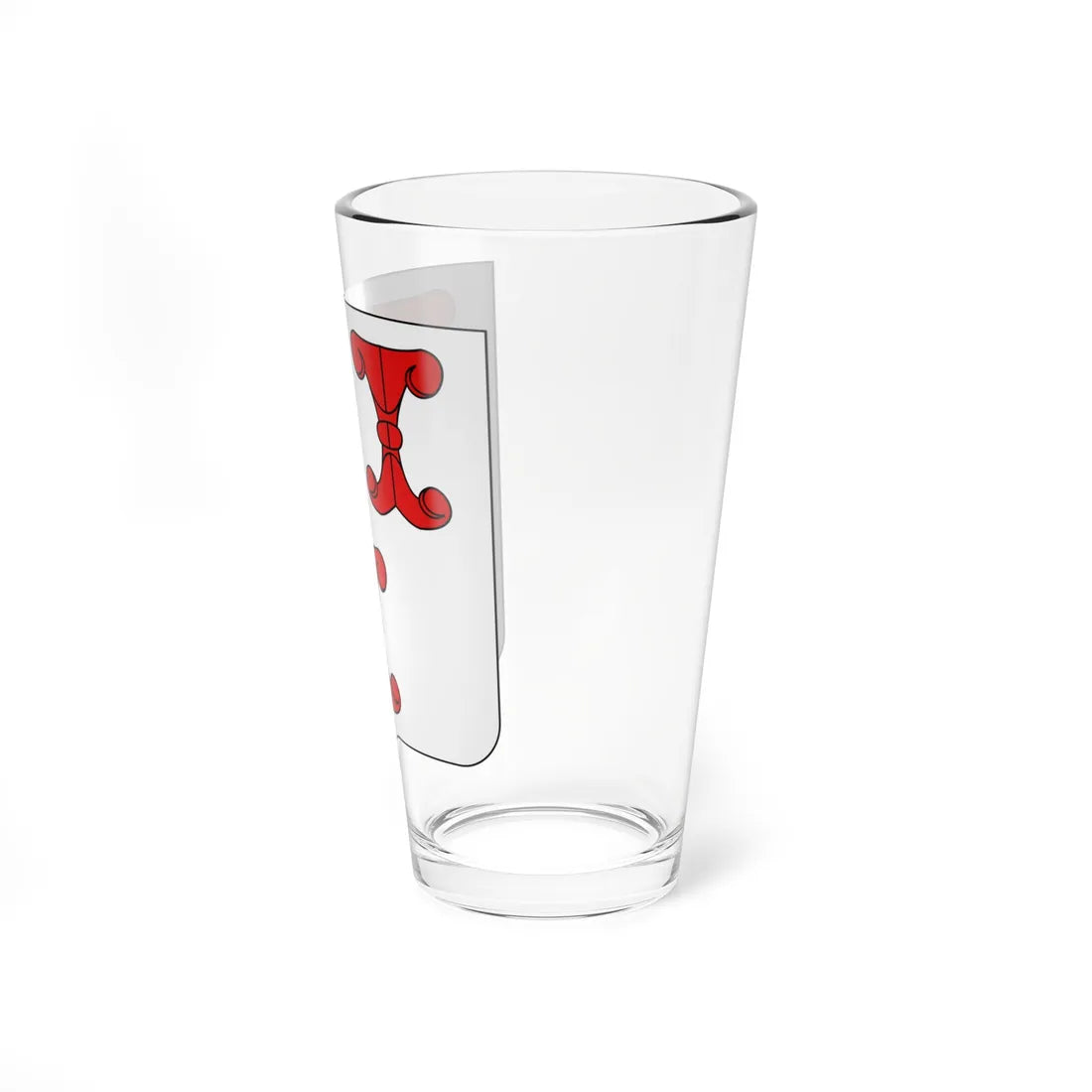 Armes de la famille van Zuylen van Nyevelt (Belgium) (Coat of Arms) Pint Glass 16oz - Go Mug Yourself