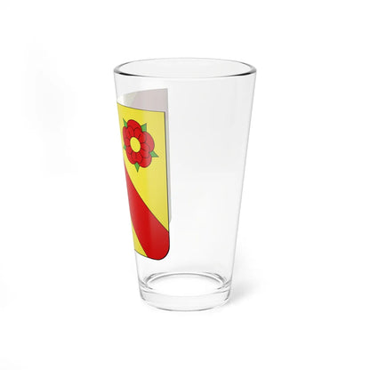 Armes de Nève de Mévergnies (Belgium) (Coat of Arms) Pint Glass 16oz - Go Mug Yourself