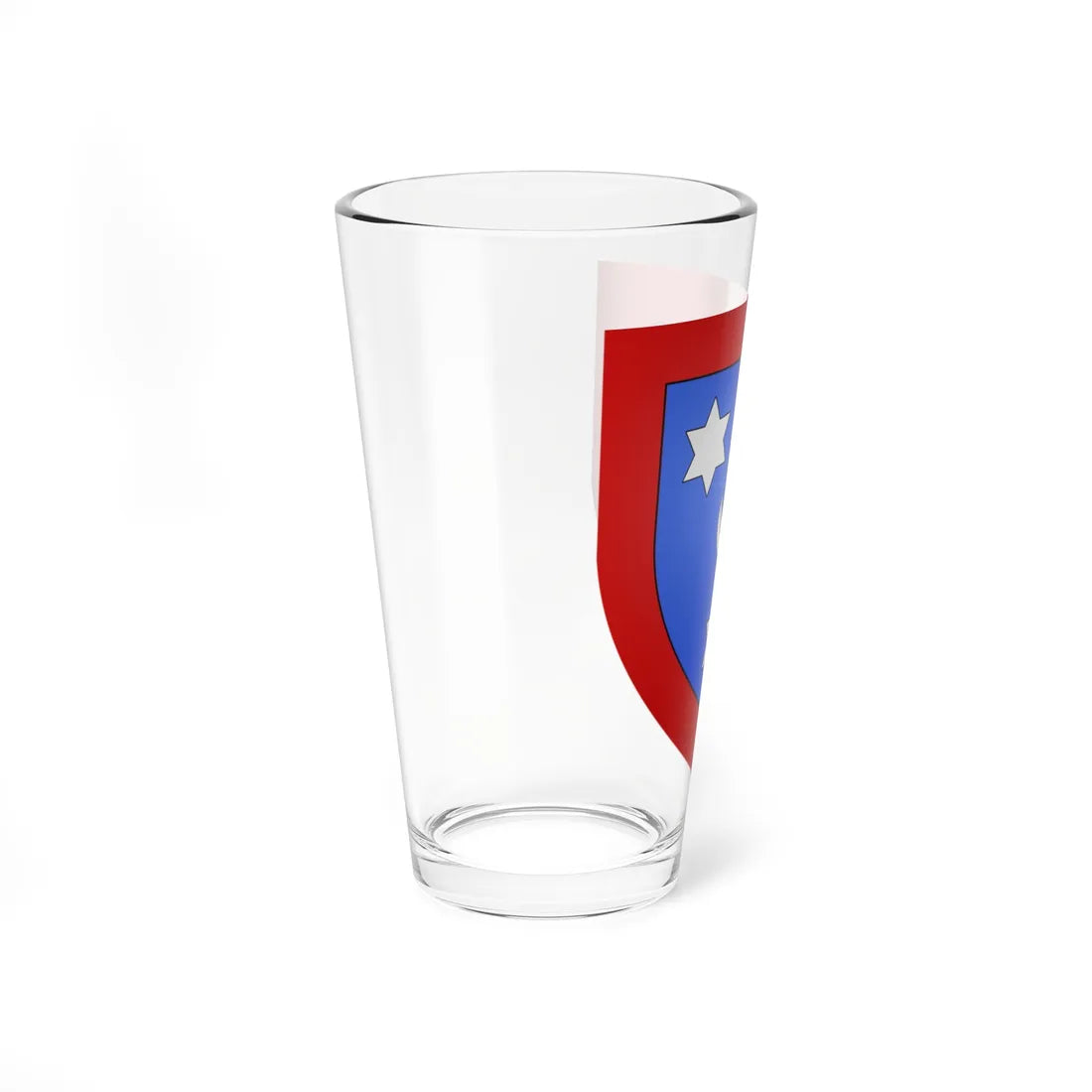Armes des chevaliers Bauchau branche anoblie (Belgium) (Coat of Arms) Pint Glass 16oz - Go Mug Yourself