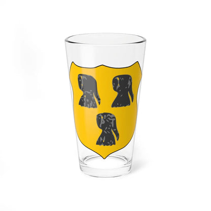 Armes Le Candele (Belgium) (Coat of Arms) Pint Glass 16oz - Go Mug Yourself
