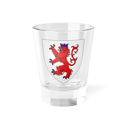 Armes modernes de la famille dArquennes (Belgium) (Coat of Arms) Shot Glass 1.5oz 1.5oz - Go Mug Yourself