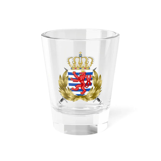 Arméi oofzeechen (Luxembourg) (Coat of Arms) Shot Glass 1.5oz 1.5oz - Go Mug Yourself