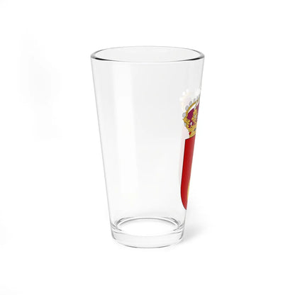 Arméns artillericentrum vapen (Sweden) (Coat of Arms) Pint Glass 16oz - Go Mug Yourself
