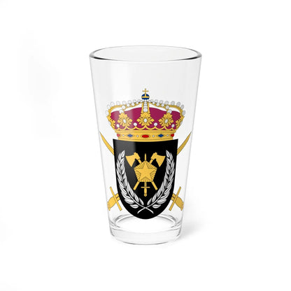 Arméns fältarbetsskola vapen (Sweden) (Coat of Arms) Pint Glass 16oz 16oz - Go Mug Yourself
