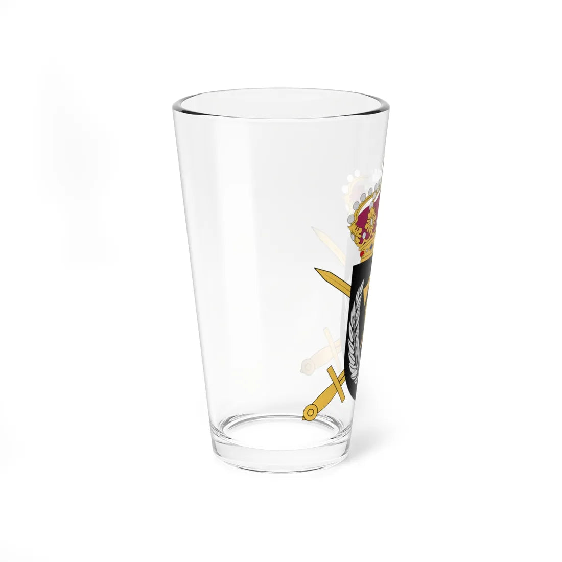 Arméns fältarbetsskola vapen (Sweden) (Coat of Arms) Pint Glass 16oz - Go Mug Yourself