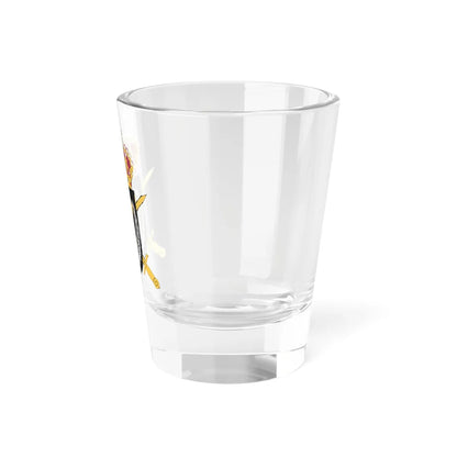 Arméns fältarbetsskola vapen (Sweden) (Coat of Arms) Shot Glass 1.5oz - Go Mug Yourself