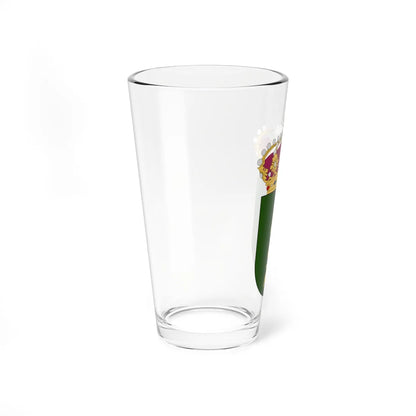 Arméns lednings- och sambandscentrum vapen (Sweden) (Coat of Arms) Pint Glass 16oz - Go Mug Yourself