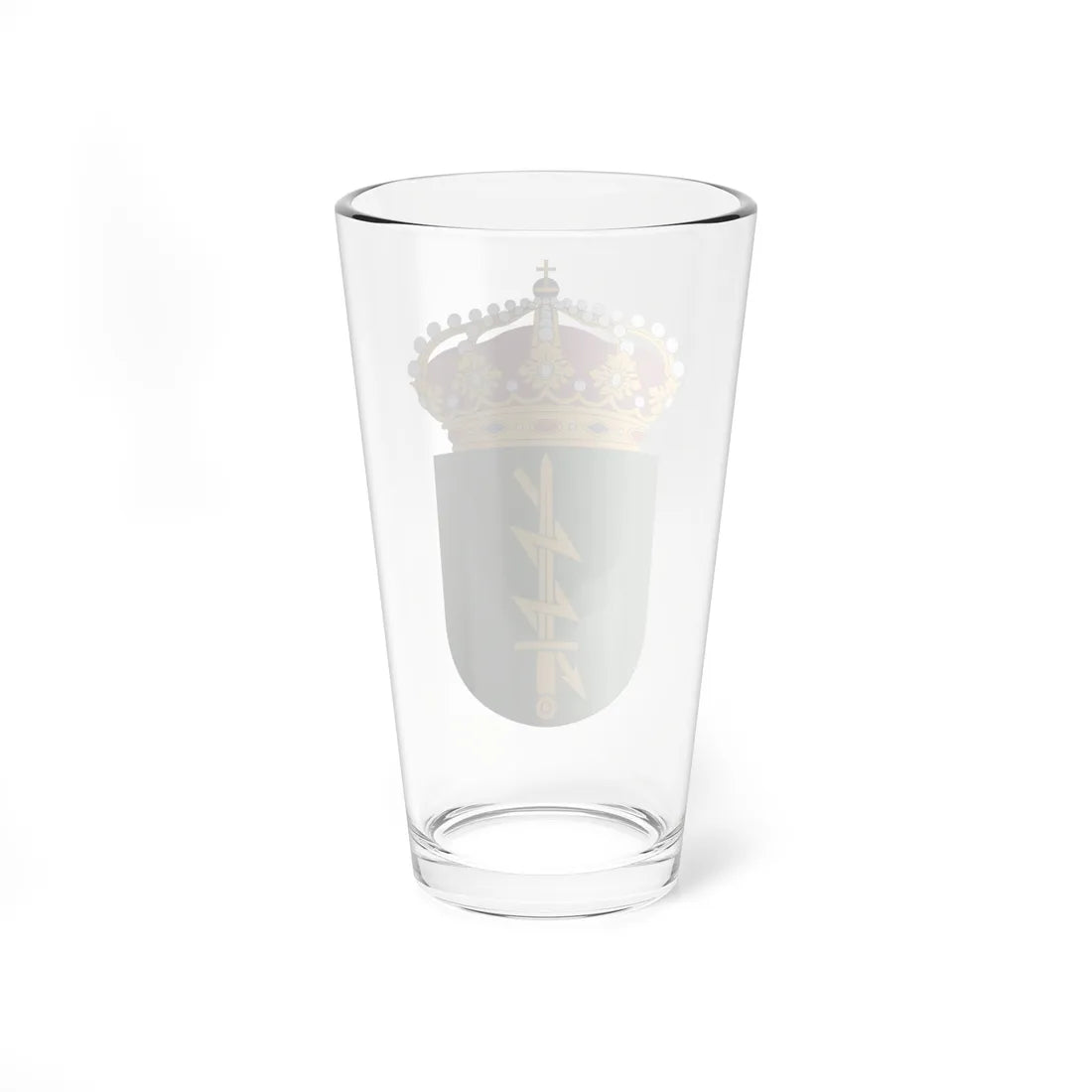 Arméns lednings- och sambandscentrum vapen (Sweden) (Coat of Arms) Pint Glass 16oz - Go Mug Yourself