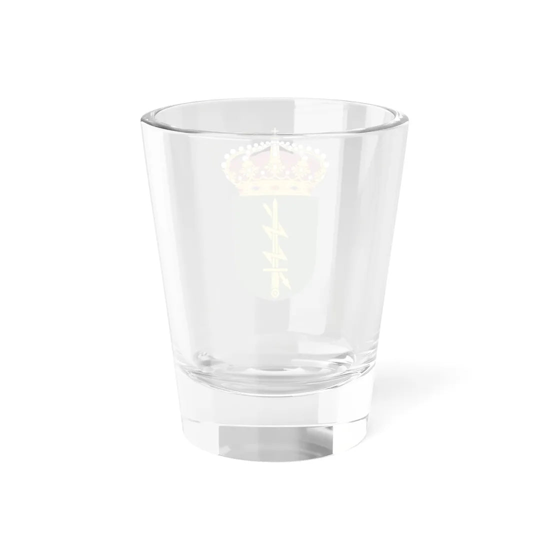 Arméns lednings- och sambandscentrum vapen (Sweden) (Coat of Arms) Shot Glass 1.5oz - Go Mug Yourself