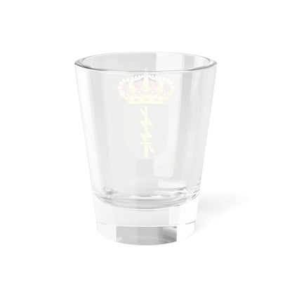 Arméns lednings- och sambandscentrum vapen (Sweden) (Coat of Arms) Shot Glass 1.5oz - Go Mug Yourself