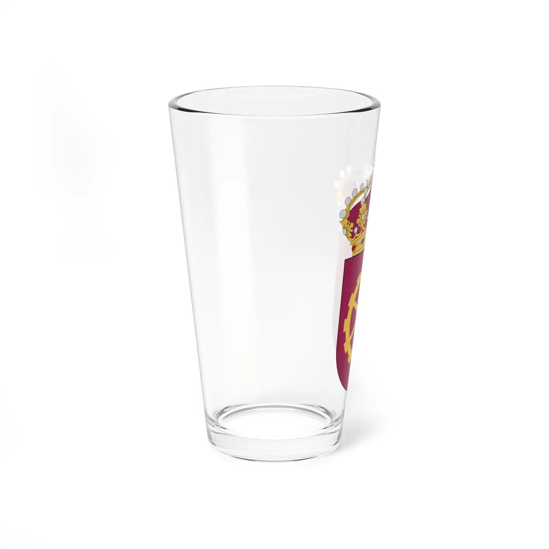 Arméns tekniska centrum vapen (Sweden) (Coat of Arms) Pint Glass 16oz - Go Mug Yourself