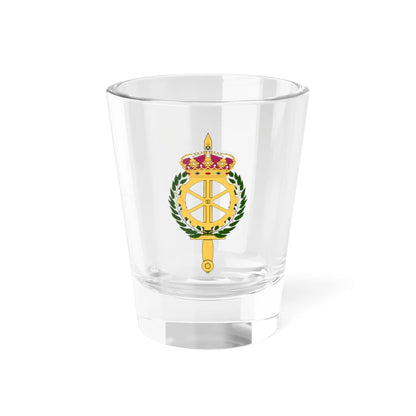 Arméns tekniska skola vapen pre 1998 (Sweden) (Coat of Arms) Shot Glass 1.5oz 1.5oz - Go Mug Yourself