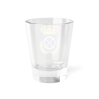 Arméns underhålls- och motorskola vapen (Sweden) (Coat of Arms) Shot Glass 1.5oz - Go Mug Yourself