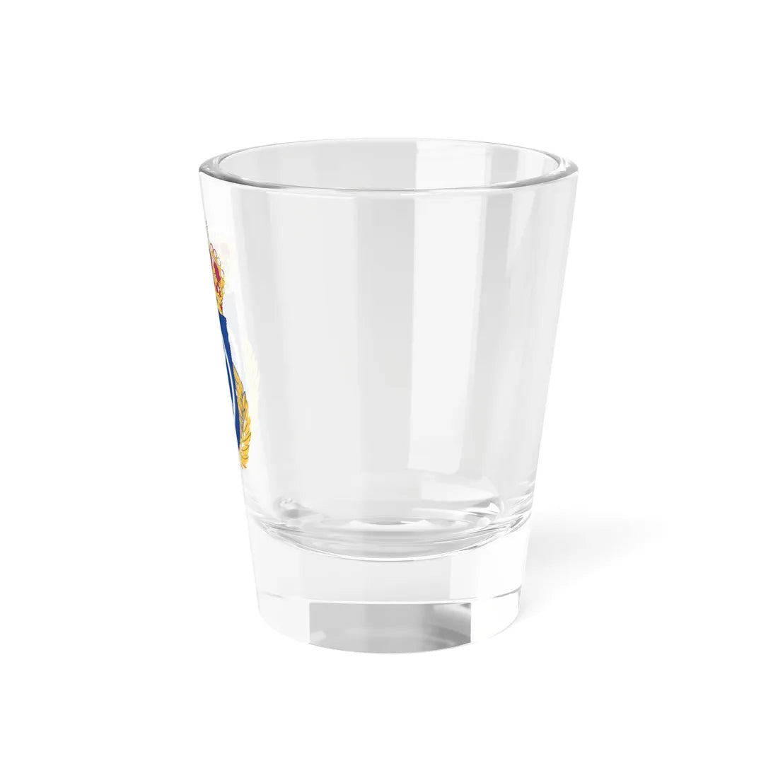 Arméns underhålls- och motorskola vapen (Sweden) (Coat of Arms) Shot Glass 1.5oz - Go Mug Yourself