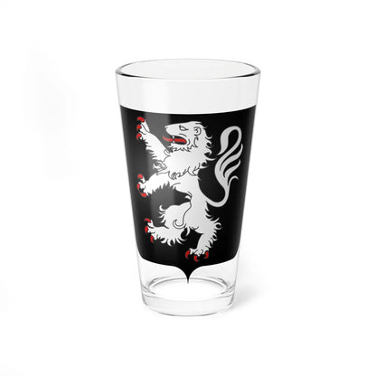 Armoiries Aoste (Italy) (Coat of Arms) Pint Glass 16oz 16oz - Go Mug Yourself
