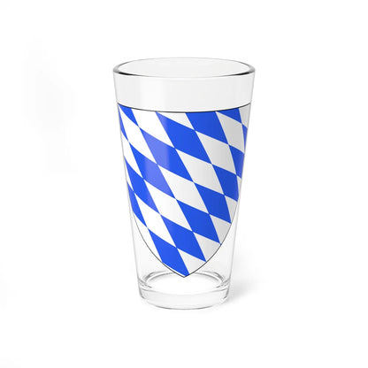Armoiries Bavière Wittelsbach (Germany) (Coat of Arms) Pint Glass 16oz 16oz - Go Mug Yourself