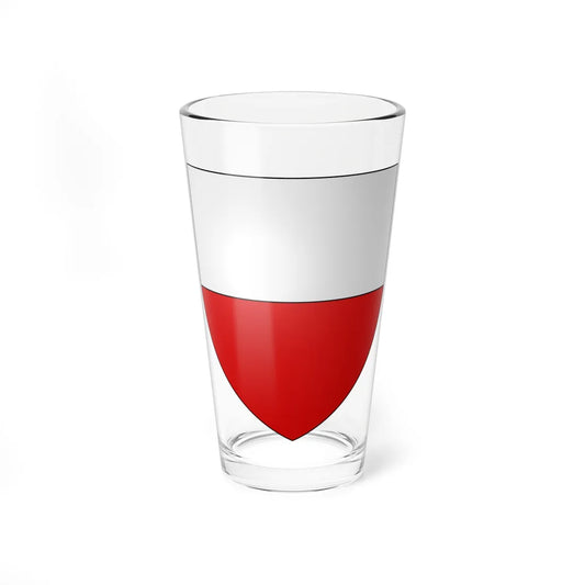 Armoiries Bertrange Luxembourg (Luxembourg) (Coat of Arms) Pint Glass 16oz 16oz - Go Mug Yourself