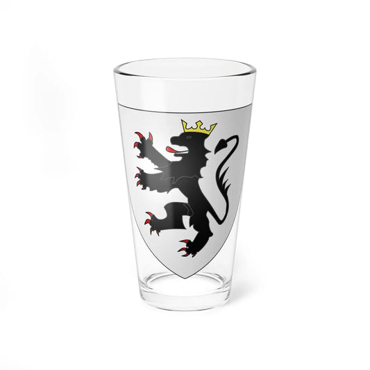 Armoiries Beyer de Boppart 1 (Luxembourg) (Coat of Arms) Pint Glass 16oz 16oz - Go Mug Yourself