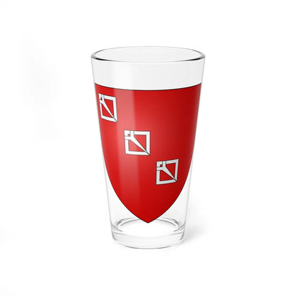 Armoiries Boos de Waldeck (Luxembourg) (Coat of Arms) Pint Glass 16oz 16oz - Go Mug Yourself