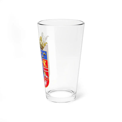 Armoiries Christian IV du Danemark (Denmark) (Coat of Arms) Pint Glass 16oz - Go Mug Yourself