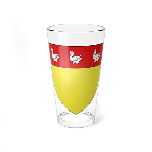 Armoiries Clervaux 2 (Luxembourg) (Coat of Arms) Pint Glass 16oz 16oz - Go Mug Yourself