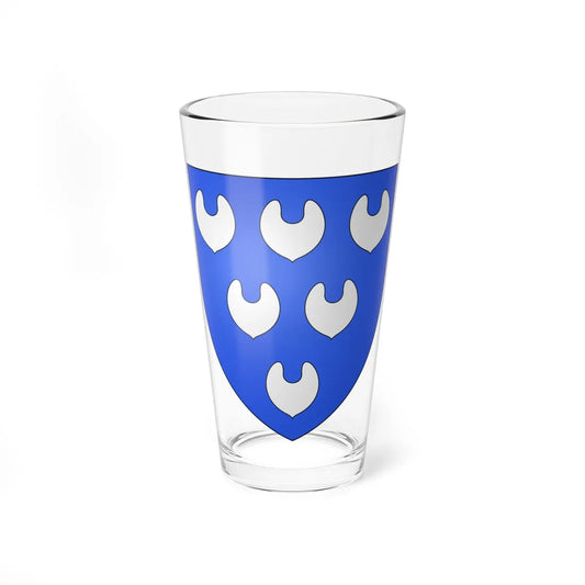 Armoiries Crummel de Nechtersheim (Luxembourg) (Coat of Arms) Pint Glass 16oz 16oz - Go Mug Yourself
