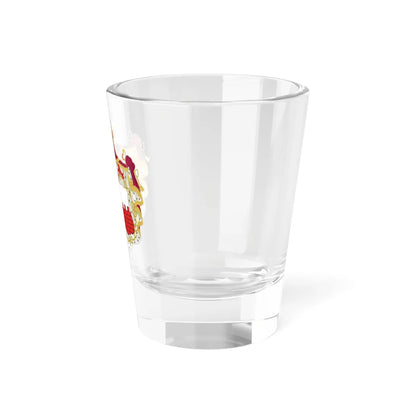 Armoiries d Anne-Sophie de Reventlow (Denmark) (Coat of Arms) Shot Glass 1.5oz - Go Mug Yourself